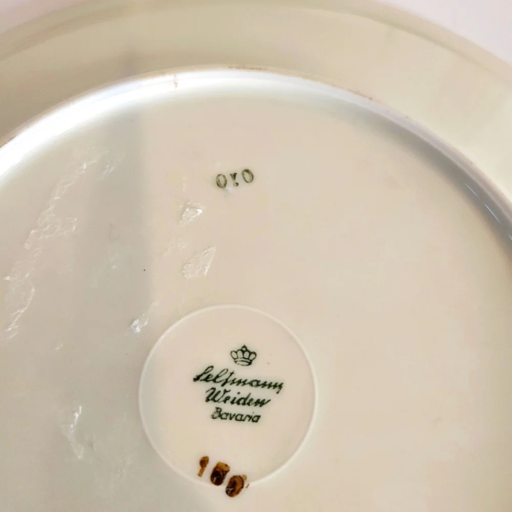 VINTAGE Seltmann Weiden Bavaria set of 4 salad plates #150